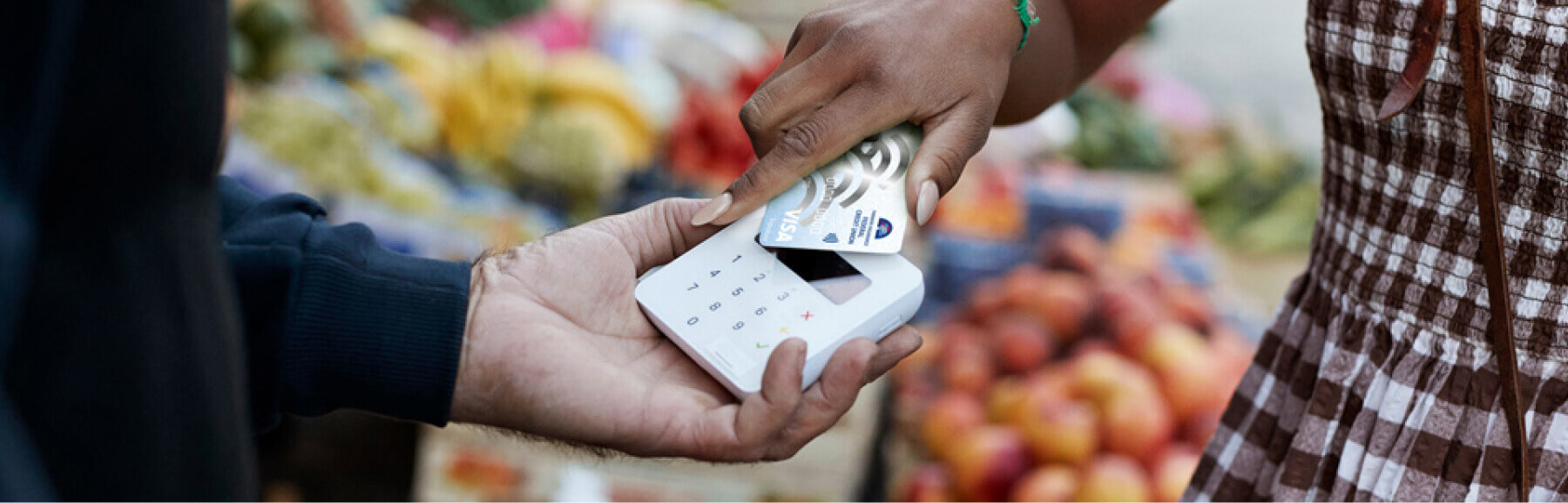 tapping credit card