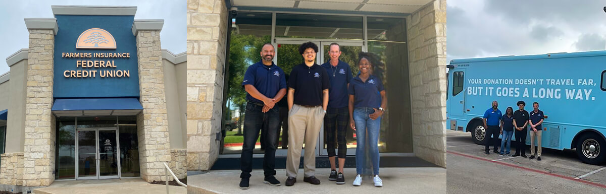 Round Rock branch collage