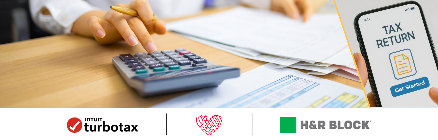 tax prep with calculator